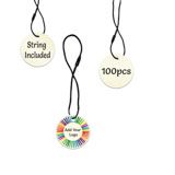 Ivory Custom Hang Tag - Circle - 1